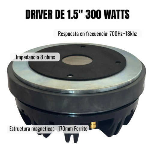 Driver Xmax X72 1.5 Pulgadas 72mm 300watts Titanio 8ohms 9 D 765749 MLA112809665266 072026 F 510x489 sqt