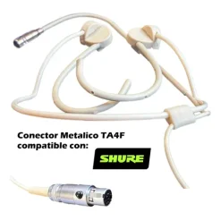 Ofertas 38 Alternative view of Microfono Vincha Piel Para Akg Shure Sennheiser A-technica