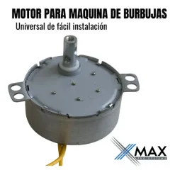Ofertas 34 Alternative view of Motor Para Maquina De Burbujas Repuesto Universal 220v 30rpm