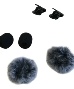 Alternative view of Combo Filtro Paraviento Antipopeo Clip Corbatero Boya K9 Mic
