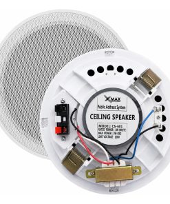 Parlante De Techo Xmax 6 Pulgadas 100v 3-6w Musica Funcional