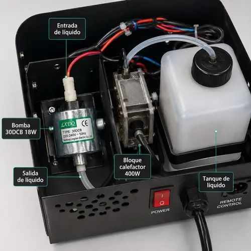 Bomba Para Máquina De Humo De 400 Y 600 W 30dcb 18w 220v 13 D 979293 MLA112506745200 062026 O 2 sqt