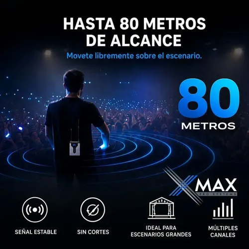 Receptor De Monitoreo Para Equipo De Transmisor Xmax 6 Receptor De Monitoreo Para Equipo De Transmisor Xmax - Imagen 6