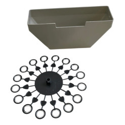 Ofertas 10 Alternative view of Combo Para Maquina De Burbuja Recipiente E Impulsor Rueda