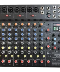 Consola Moon Mx10 Pro 10 Canales Con 99 Efectos Mixer Usb Bt