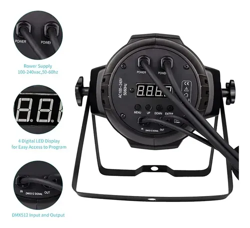 Tacho Proton Led Par 1000 Big Dipper Lc001 Blanco Cob 100w 2 Tacho Proton Led Par 1000 Big Dipper Lc001 Blanco Cob 100w - Imagen 2