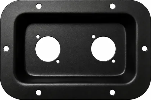 Bornera Para Bafle Metalica Porta 2 Speakon Hembra Cazoleta 1 Bornera Para Bafle Metalica Porta 2 Speakon Hembra Cazoleta