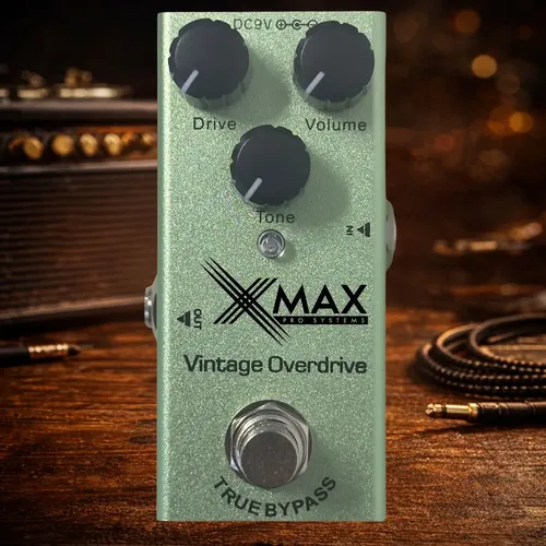 Pedal Overdrive Guitarra Xmax Tube Screamer Ts Clásico 9v 1 Pedal Overdrive Guitarra Xmax Tube Screamer Ts Clásico 9v