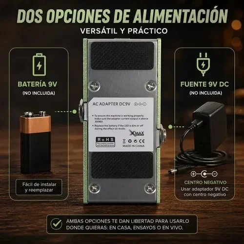 Pedal Overdrive Guitarra Xmax Tube Screamer Ts Clásico 9v 11 D 679905 MLA110633139423 042026 O 1 sqt
