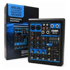 Consola Moon Mc4u 4ch Wireless Efectos Usb Bluetooth Mixer