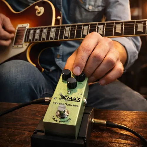 Pedal Overdrive Guitarra Xmax Tube Screamer Ts Clásico 9v 7 Pedal Overdrive Guitarra Xmax Tube Screamer Ts Clásico 9v - Imagen 7