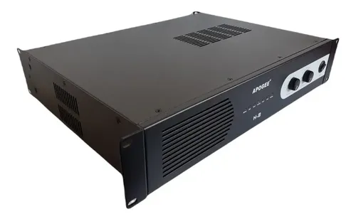 Potencia Apogee H-8 600 W 4 Ohms Amplificador Profesional 1 Potencia Apogee H-8 600 W 4 Ohms Amplificador Profesional