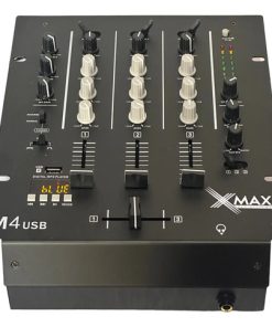 Alternative view of Mixer Dj M4 Black Xmax 4 Canales Bluetooth Usb Consola Phono