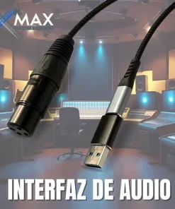 Alternative view of Interfaz De Audio Usb Xlr Xmax Pc iPhone Android Grabacion