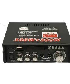 Amplificador Musica Funcional Xmax Bluetooth Mic Hi Fi 300w