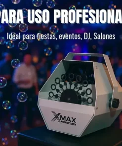 Maquina De Burbujas Xmax 60w Uso Manual Profesional Dj 11 D 898312 MLA115753953140 092026 O