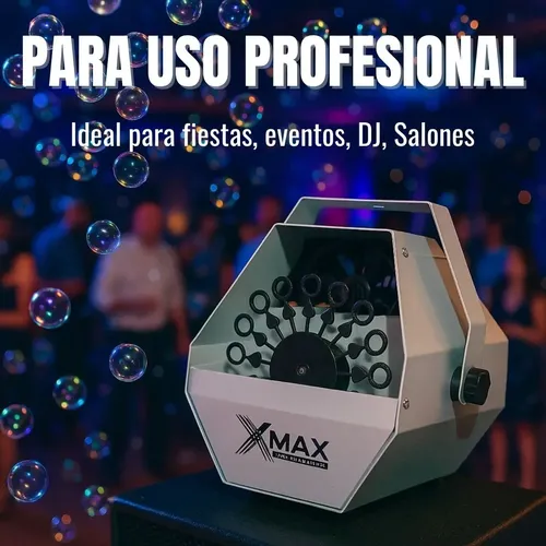 Maquina De Burbujas Xmax 60w Uso Manual Profesional Dj 6 Maquina De Burbujas Xmax 60w Uso Manual Profesional Dj - Imagen 6
