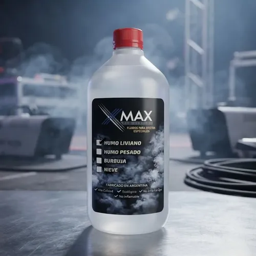 Líquido Para Máquina De Humo Xmax 1 Litro Liviano Ecológico 3 Líquido Para Máquina De Humo Xmax 1 Litro Liviano Ecológico - Imagen 3