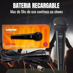 Alternative view of Sistema Inalambrico Shure Uhf 50 Metros Microfono Mano Vocal