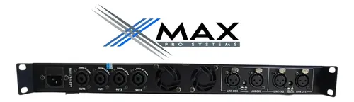 Potencia Digital Xmax Ms2 1200 Watts Amplificador 6 Potencia Digital Xmax Ms2 1200 Watts Amplificador - Imagen 6
