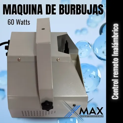 Maquina De Burbujas Xmax 60w Uso Manual Profesional Dj 4 Maquina De Burbujas Xmax 60w Uso Manual Profesional Dj - Imagen 4