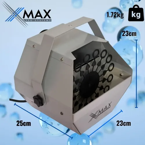 Maquina De Burbujas Xmax 60w Uso Manual Profesional Dj 3 Maquina De Burbujas Xmax 60w Uso Manual Profesional Dj - Imagen 3