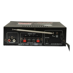 Alternative view of Amplificador Musica Funcional Xmax Bluetooth Mic Hi Fi 300w