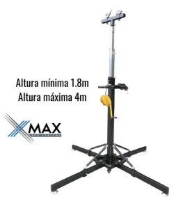 Alternative view of Tripode Malacate Xmax 4metros 200kg Torre Elevadora Truss Dj