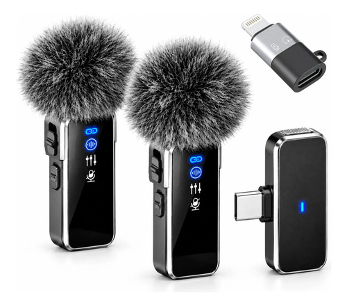 Microfono Corbatero Xmax Inalambrico X 2usb C Android iPhone 1 Microfono Corbatero Xmax Inalambrico X 2usb C Android iPhone