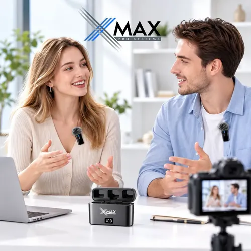 Microfono Corbatero Xmax Inalambrico X 2usb C Android iPhone 6 Microfono Corbatero Xmax Inalambrico X 2usb C Android iPhone - Imagen 6