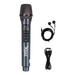 Micrófono Inalámbrico Xmax Bluetooth Karaoke Streaming Usb-c