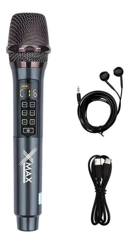 Micrófono Inalámbrico Xmax Bluetooth Karaoke Streaming Usb-c 1 Micrófono Inalámbrico Xmax Bluetooth Karaoke Streaming Usb-c
