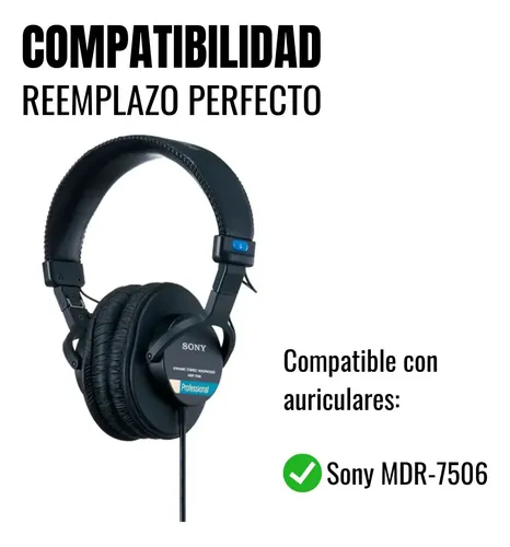 Almohadillas Auricular Repuesto Para Sony Mdr7506 Premium 3 Almohadillas Auricular Repuesto Para Sony Mdr7506 Premium - Imagen 3