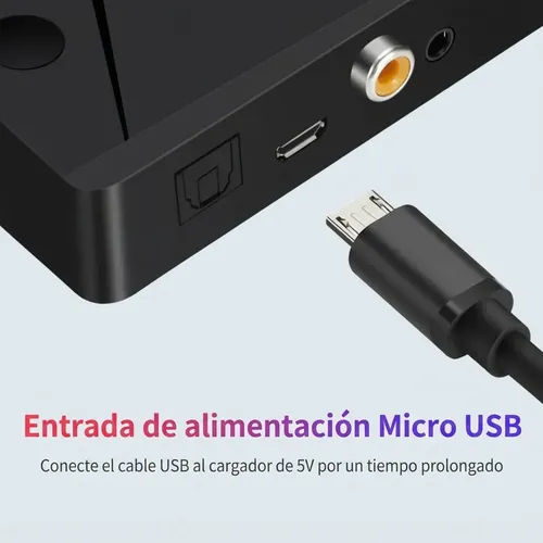 Transmisor De Audio Digital Óptico Y Coaxial Bluetooth 5.0 7 Transmisor De Audio Digital Óptico Y Coaxial Bluetooth 5.0 - Imagen 7