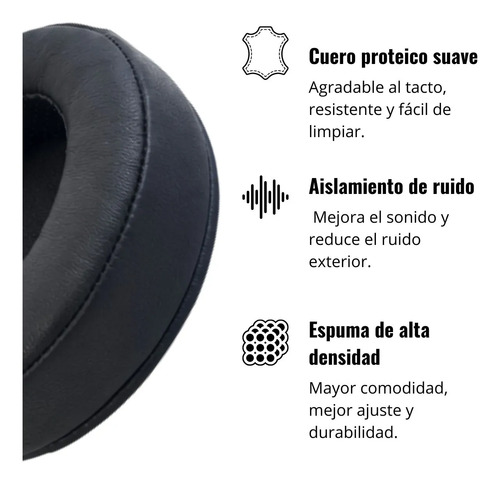 Almohadillas Auricular Repuesto Para Audio-technica Premium 4 Almohadillas Auricular Repuesto Para Audio-technica Premium - Imagen 4