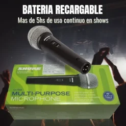 Alternative view of Sistema Inalambrico Shure Uhf 50 Metros Microfono Mano Vocal
